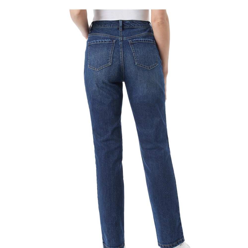 Gloria Vanderbilt Amanda Tapered Leg High-Rise Jeans (BR666) - Picture 11 of 11